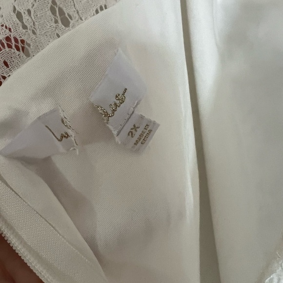 Beloved Eternity White Lace Sleeveless Backless Maxi Dress - Picture 6 of 7